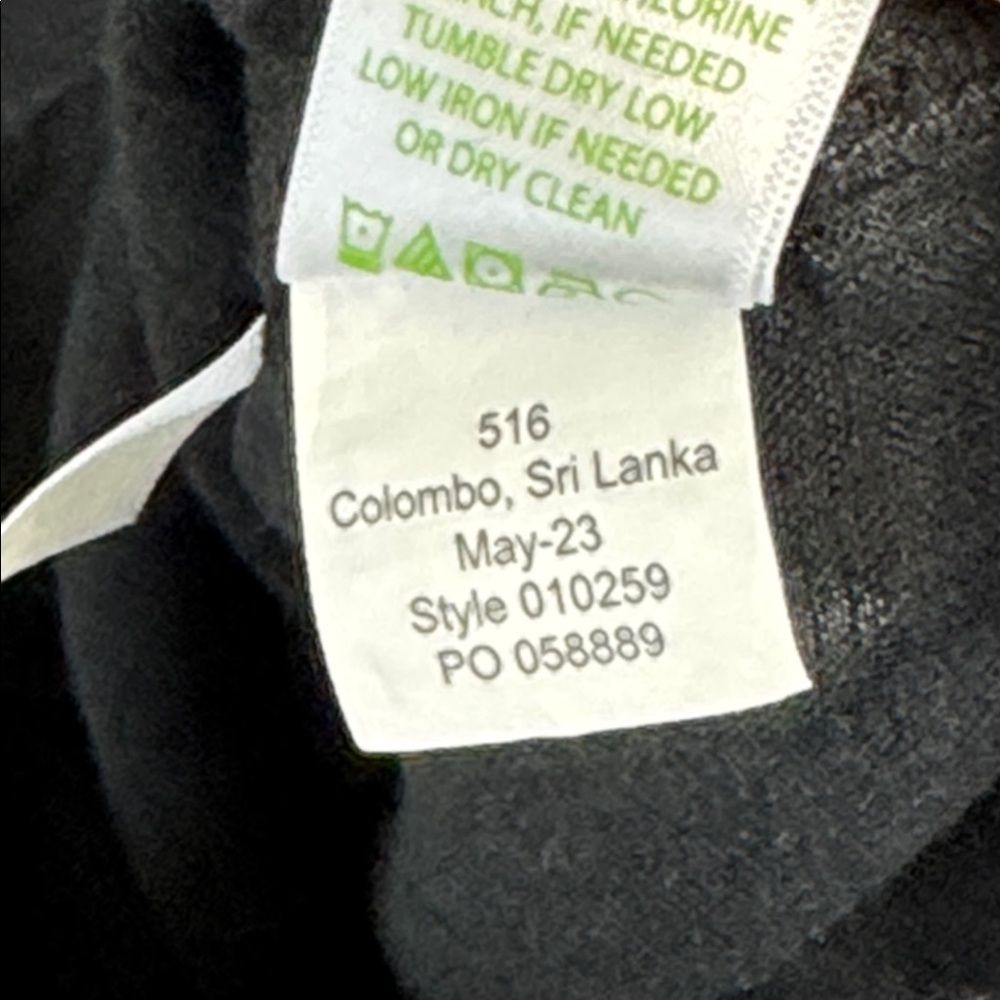 Lilly Pulitzer Deri Linen Palazzo Pant. Onyx. Size Medium. - Picture 13 of 13